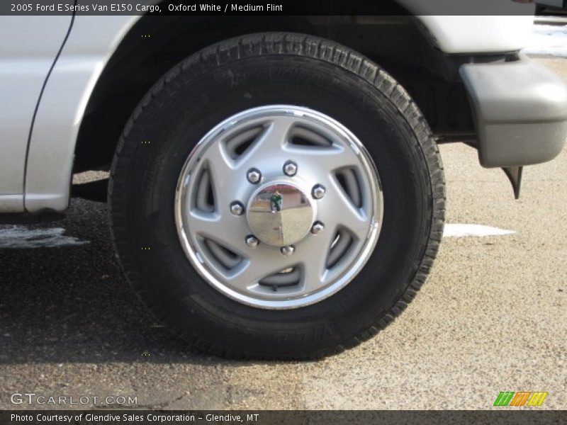 Oxford White / Medium Flint 2005 Ford E Series Van E150 Cargo