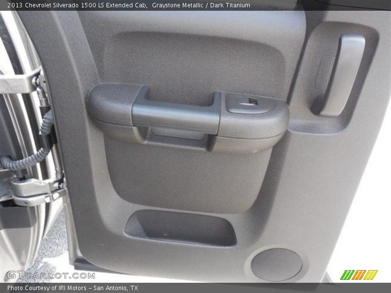 Graystone Metallic / Dark Titanium 2013 Chevrolet Silverado 1500 LS Extended Cab