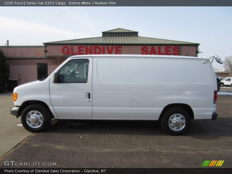 Oxford White / Medium Flint 2005 Ford E Series Van E150 Cargo