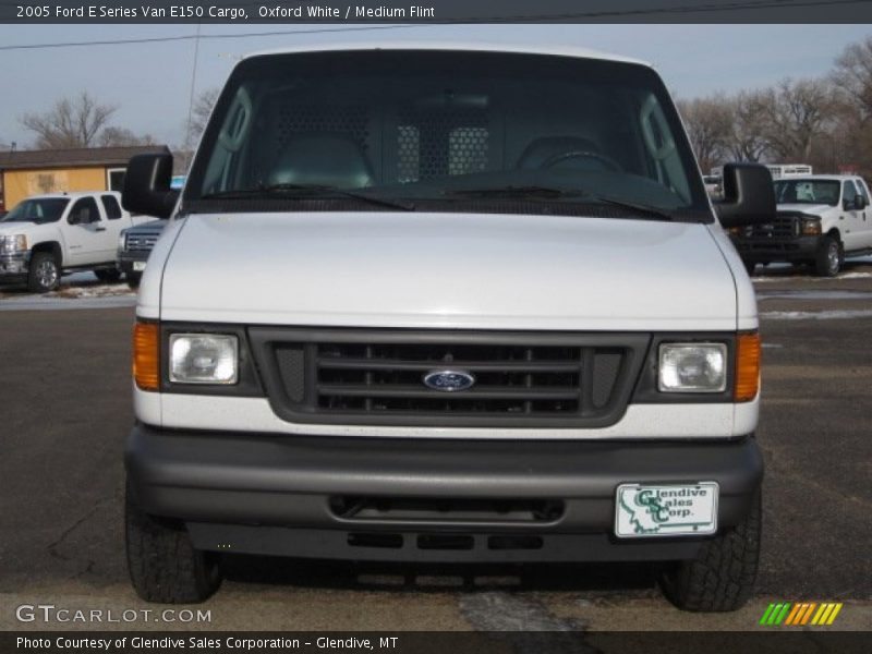 Oxford White / Medium Flint 2005 Ford E Series Van E150 Cargo