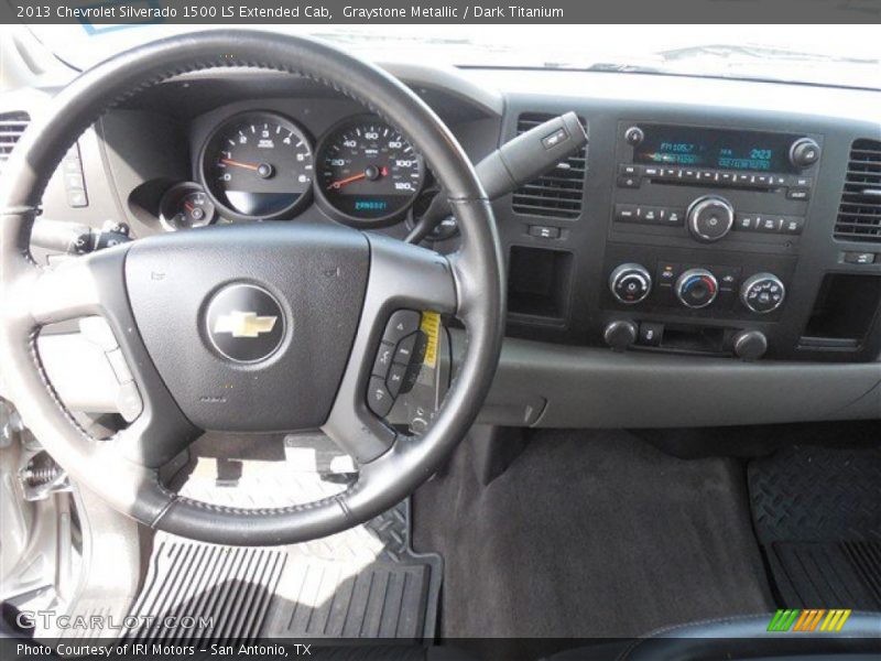 Graystone Metallic / Dark Titanium 2013 Chevrolet Silverado 1500 LS Extended Cab