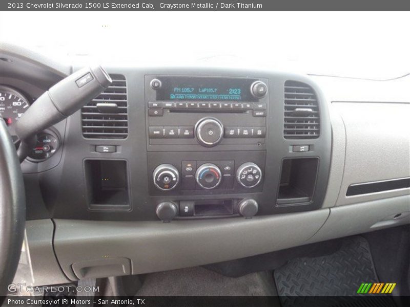 Graystone Metallic / Dark Titanium 2013 Chevrolet Silverado 1500 LS Extended Cab