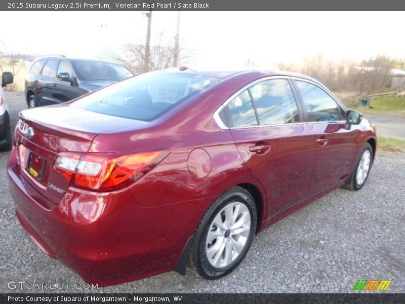 Venetian Red Pearl / Slate Black 2015 Subaru Legacy 2.5i Premium