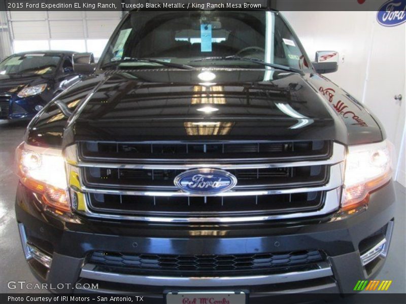 Tuxedo Black Metallic / King Ranch Mesa Brown 2015 Ford Expedition EL King Ranch