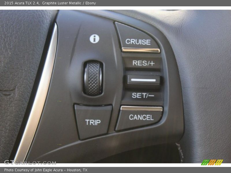 Graphite Luster Metallic / Ebony 2015 Acura TLX 2.4