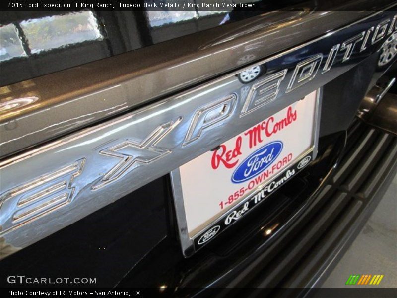 Tuxedo Black Metallic / King Ranch Mesa Brown 2015 Ford Expedition EL King Ranch