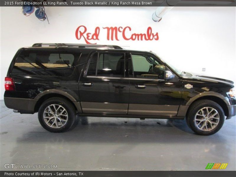 Tuxedo Black Metallic / King Ranch Mesa Brown 2015 Ford Expedition EL King Ranch