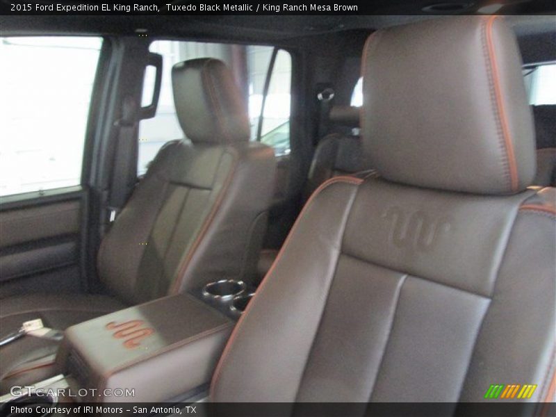 Tuxedo Black Metallic / King Ranch Mesa Brown 2015 Ford Expedition EL King Ranch