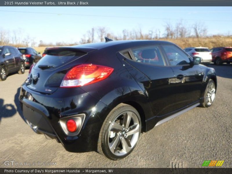 Ultra Black / Black 2015 Hyundai Veloster Turbo