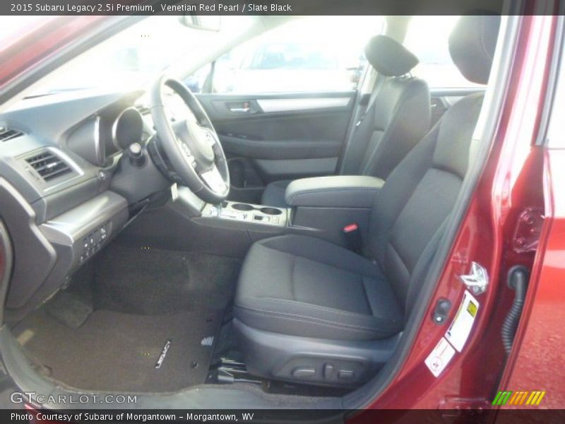Venetian Red Pearl / Slate Black 2015 Subaru Legacy 2.5i Premium