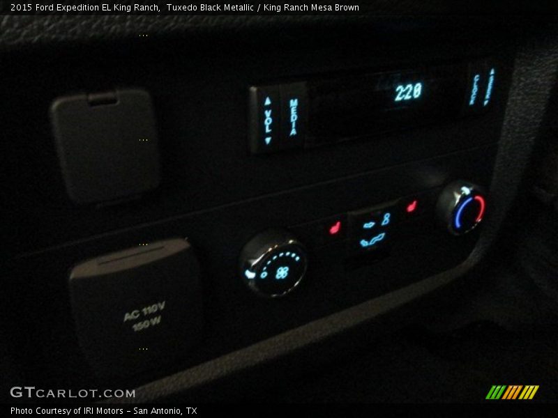 Tuxedo Black Metallic / King Ranch Mesa Brown 2015 Ford Expedition EL King Ranch