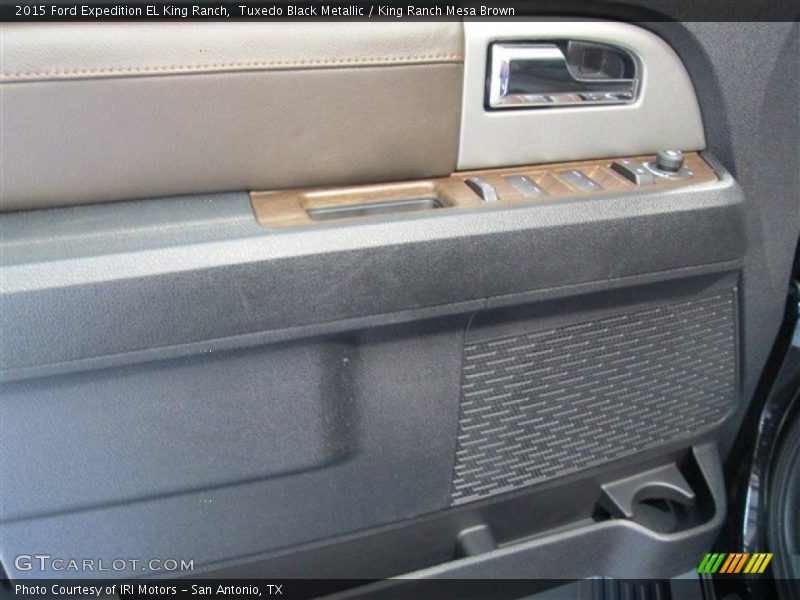Tuxedo Black Metallic / King Ranch Mesa Brown 2015 Ford Expedition EL King Ranch