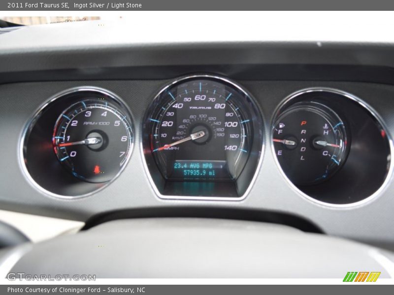 Ingot Silver / Light Stone 2011 Ford Taurus SE