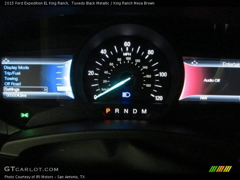 Tuxedo Black Metallic / King Ranch Mesa Brown 2015 Ford Expedition EL King Ranch