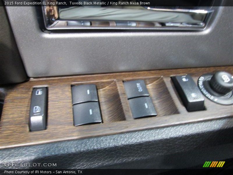 Tuxedo Black Metallic / King Ranch Mesa Brown 2015 Ford Expedition EL King Ranch