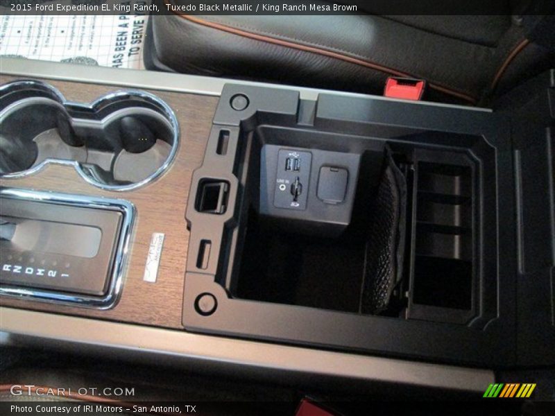 Tuxedo Black Metallic / King Ranch Mesa Brown 2015 Ford Expedition EL King Ranch