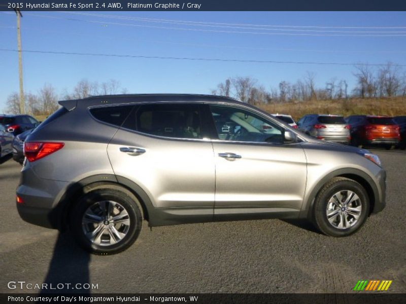 Platinum Graphite / Gray 2015 Hyundai Santa Fe Sport 2.4 AWD
