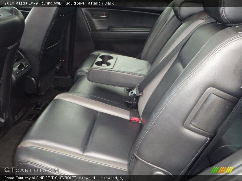 Liquid Silver Metallic / Black 2010 Mazda CX-9 Touring AWD