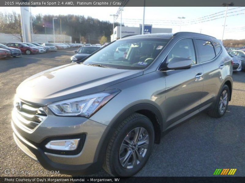 Platinum Graphite / Gray 2015 Hyundai Santa Fe Sport 2.4 AWD