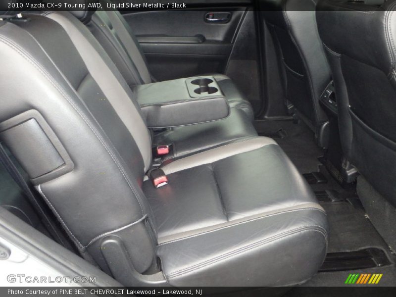 Liquid Silver Metallic / Black 2010 Mazda CX-9 Touring AWD