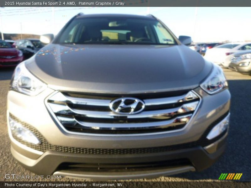 Platinum Graphite / Gray 2015 Hyundai Santa Fe Sport 2.4 AWD