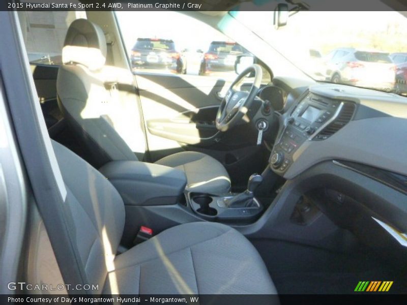 Platinum Graphite / Gray 2015 Hyundai Santa Fe Sport 2.4 AWD