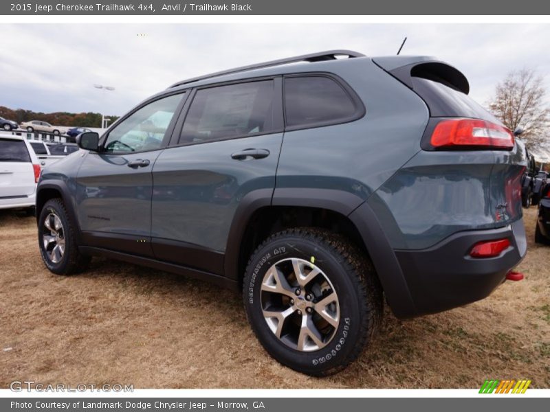 Anvil / Trailhawk Black 2015 Jeep Cherokee Trailhawk 4x4