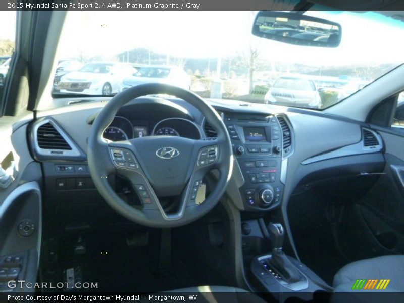 Platinum Graphite / Gray 2015 Hyundai Santa Fe Sport 2.4 AWD