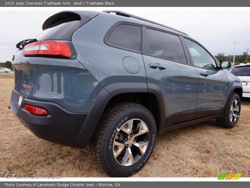 Anvil / Trailhawk Black 2015 Jeep Cherokee Trailhawk 4x4