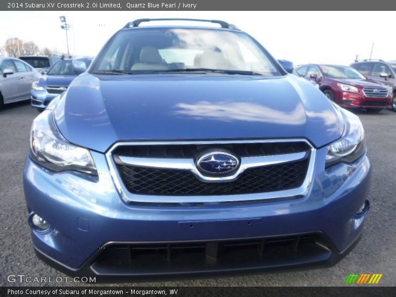 Quartz Blue Pearl / Ivory 2014 Subaru XV Crosstrek 2.0i Limited