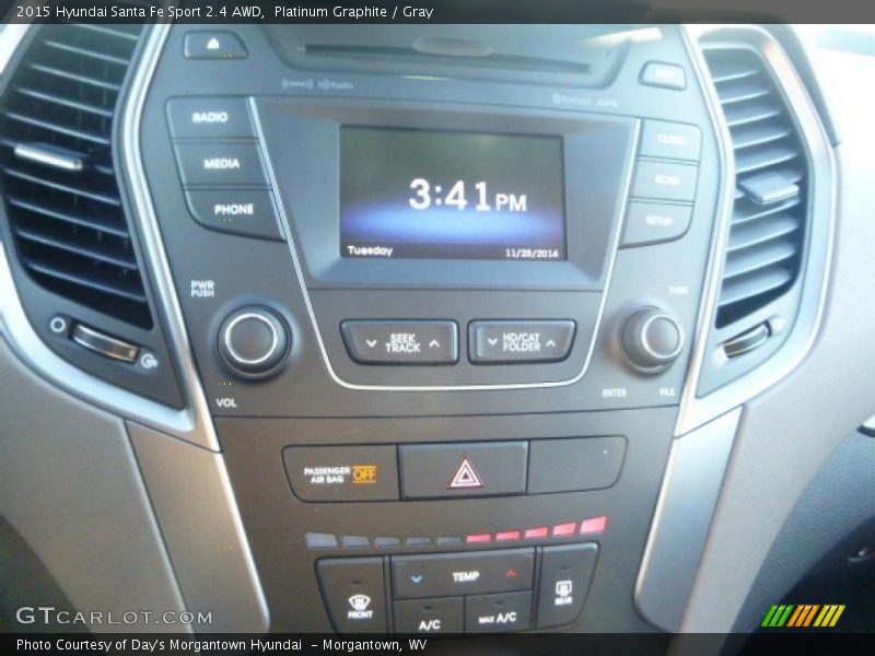 Platinum Graphite / Gray 2015 Hyundai Santa Fe Sport 2.4 AWD