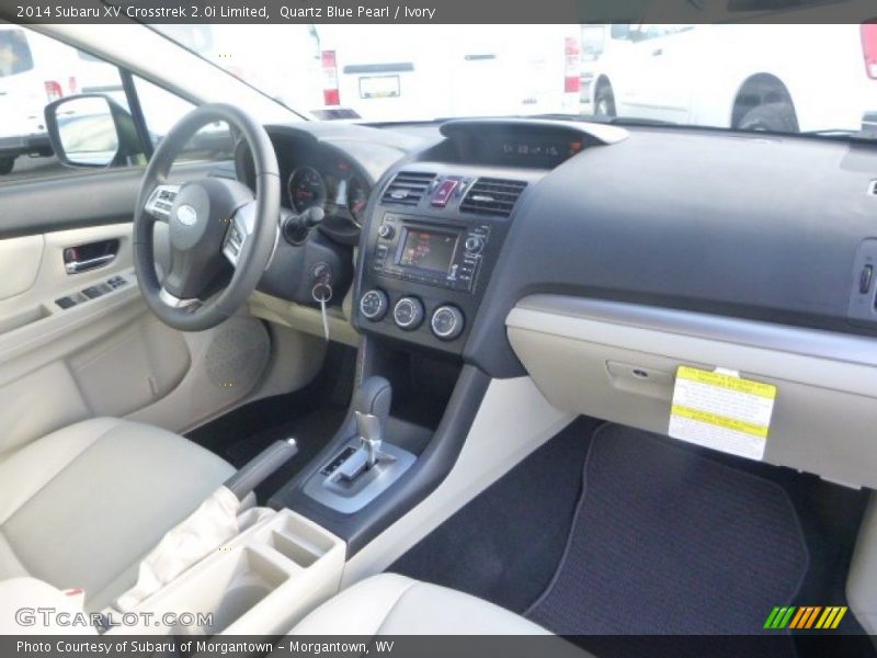 Quartz Blue Pearl / Ivory 2014 Subaru XV Crosstrek 2.0i Limited