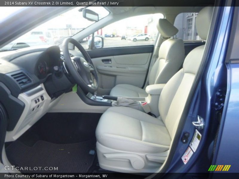 Quartz Blue Pearl / Ivory 2014 Subaru XV Crosstrek 2.0i Limited