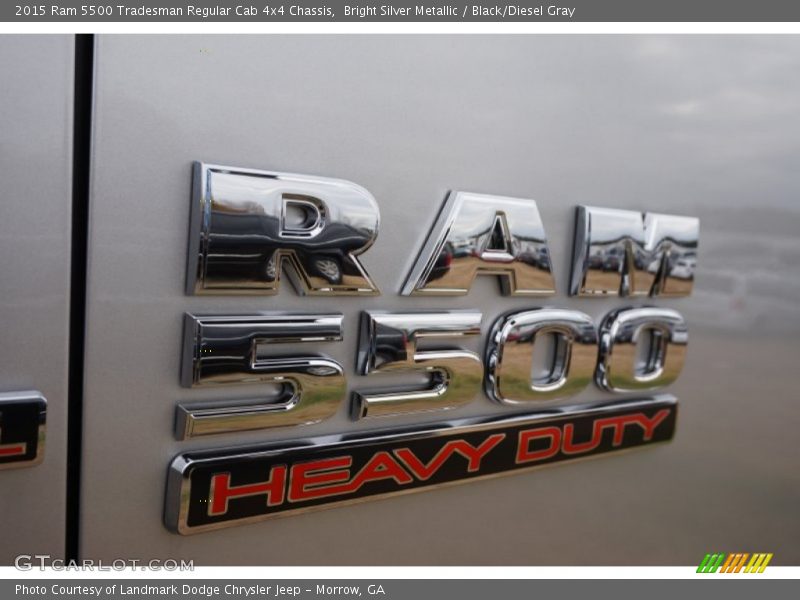  2015 5500 Tradesman Regular Cab 4x4 Chassis Logo
