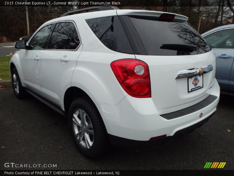 Summit White / Light Titanium/Jet Black 2015 Chevrolet Equinox LT
