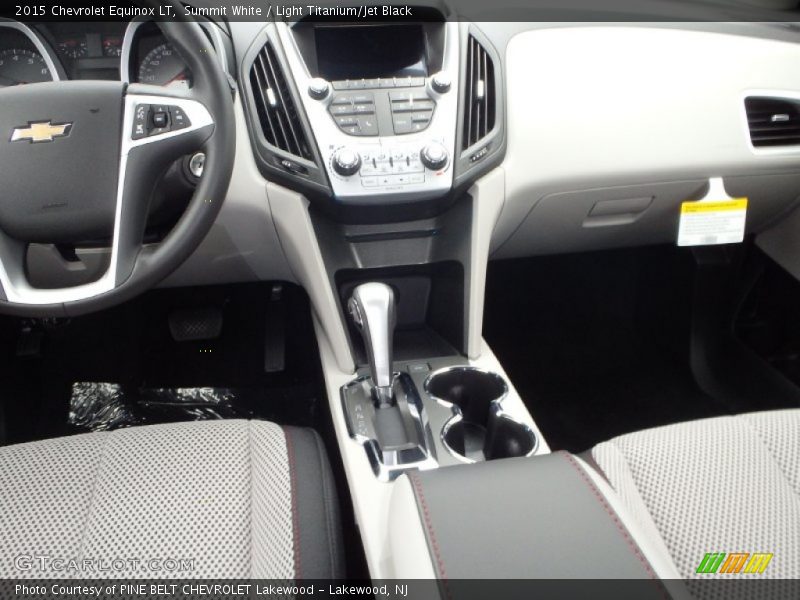 Summit White / Light Titanium/Jet Black 2015 Chevrolet Equinox LT