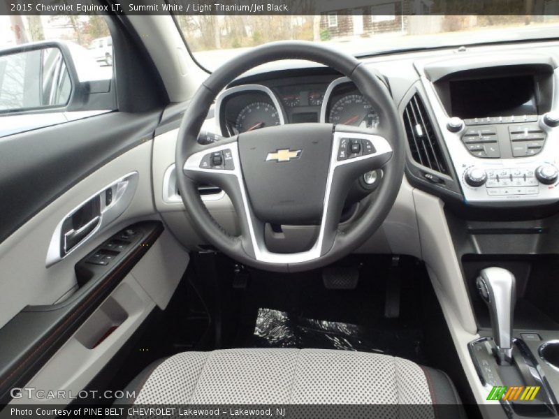 Summit White / Light Titanium/Jet Black 2015 Chevrolet Equinox LT