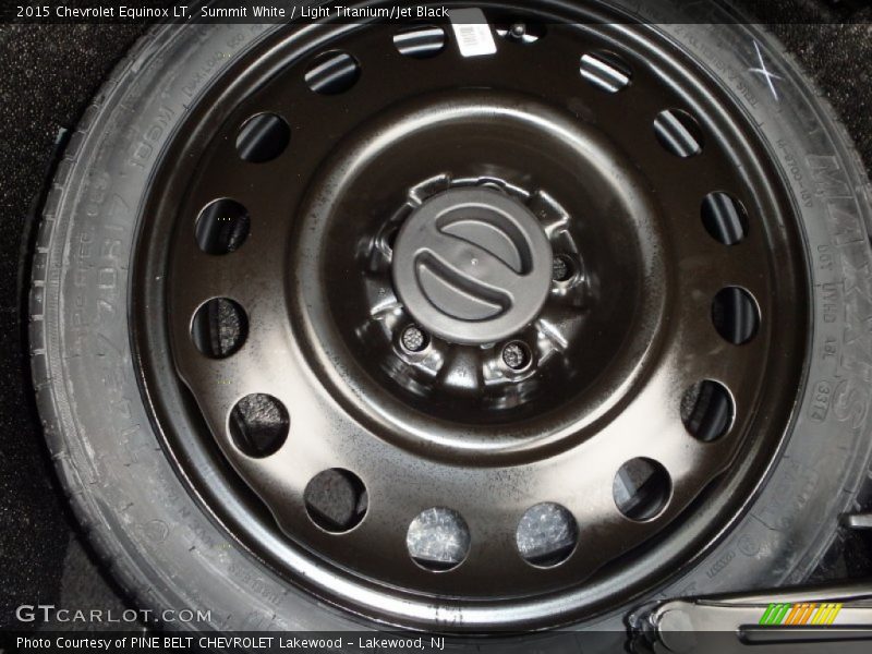 Summit White / Light Titanium/Jet Black 2015 Chevrolet Equinox LT