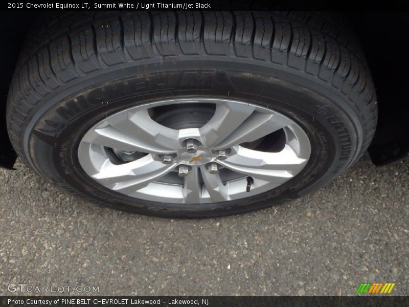 Summit White / Light Titanium/Jet Black 2015 Chevrolet Equinox LT
