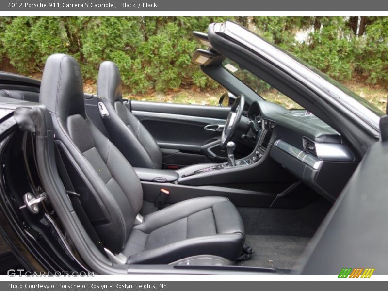 Black / Black 2012 Porsche 911 Carrera S Cabriolet