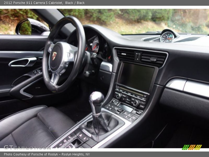Black / Black 2012 Porsche 911 Carrera S Cabriolet