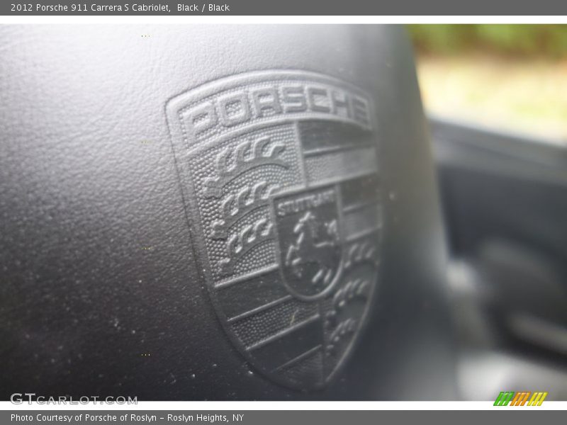 Black / Black 2012 Porsche 911 Carrera S Cabriolet