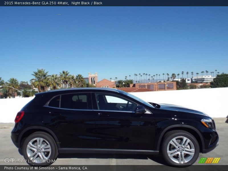 Night Black / Black 2015 Mercedes-Benz GLA 250 4Matic