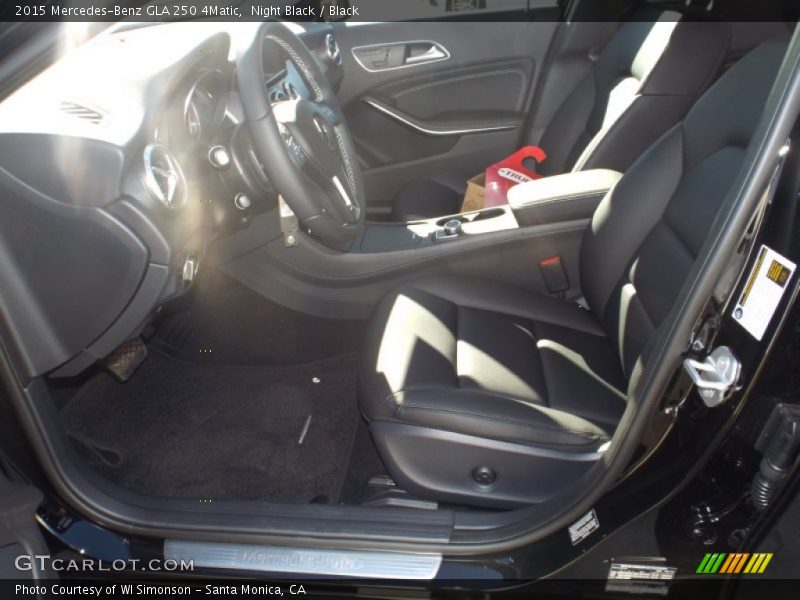 Night Black / Black 2015 Mercedes-Benz GLA 250 4Matic