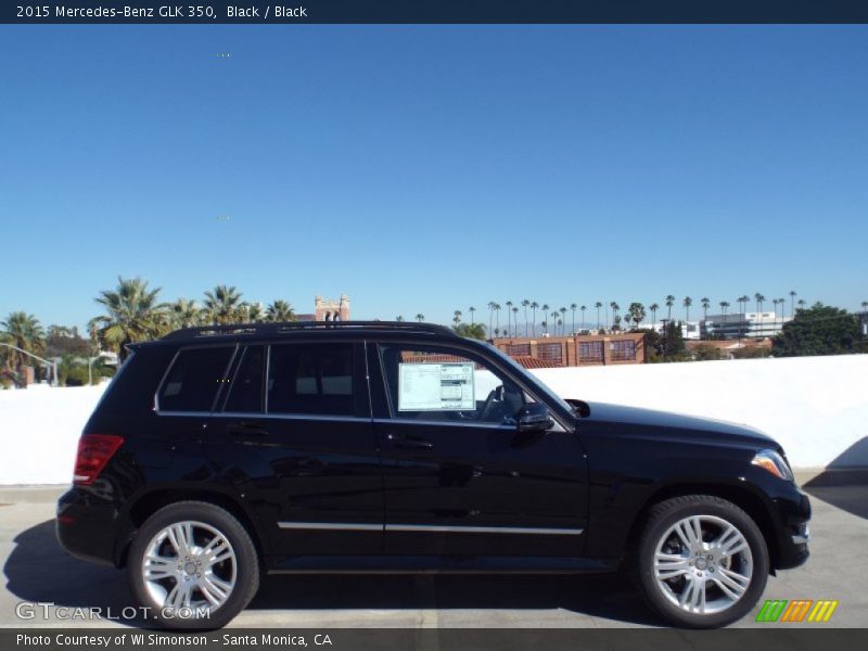 Black / Black 2015 Mercedes-Benz GLK 350