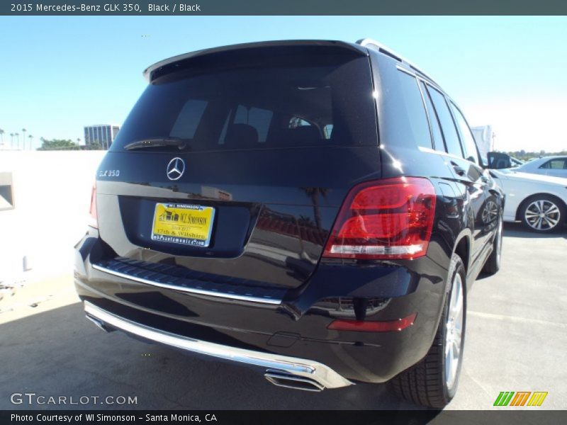 Black / Black 2015 Mercedes-Benz GLK 350