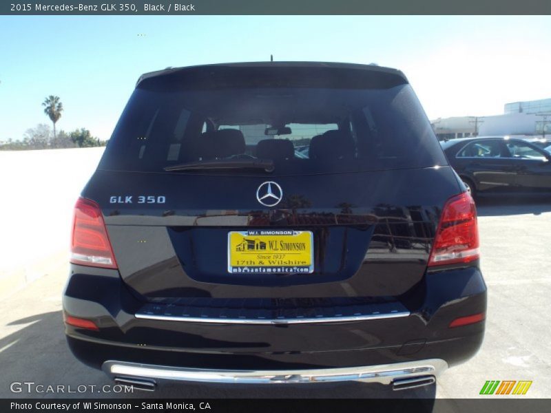 Black / Black 2015 Mercedes-Benz GLK 350