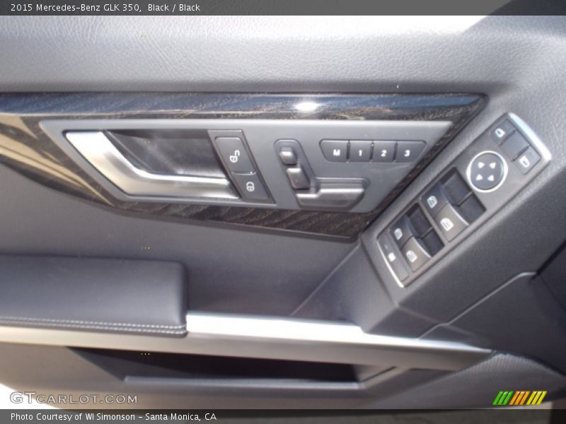 Black / Black 2015 Mercedes-Benz GLK 350