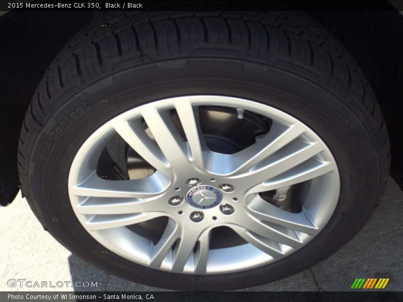 Black / Black 2015 Mercedes-Benz GLK 350