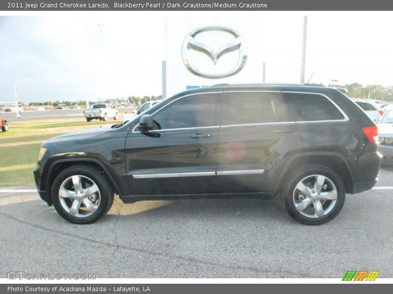 Blackberry Pearl / Dark Graystone/Medium Graystone 2011 Jeep Grand Cherokee Laredo